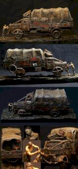 truck in Mad Max style by Amenseza