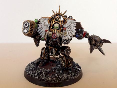 Blood Angel Chaplain Dreadnought by Superfly29