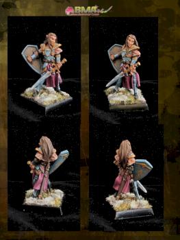 Telemnar, Elf Warrior by belminiart