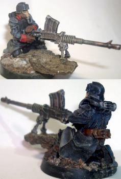 Krieg Grenadier with heavy stubber by Poehavshy
