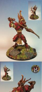 Wolfen archer by azathothprime