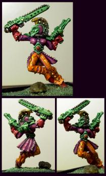 Eldar Harlequin PT2 by CaelynTek