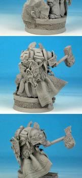 28mm / 30mm SF Knight conversion / sculpture by Scibor