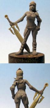 girl knight by roninlk