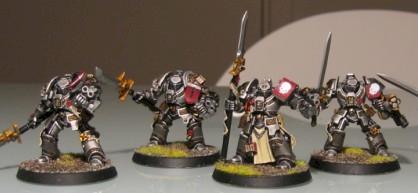 Grey Knight Terminator Squad by ewanm1