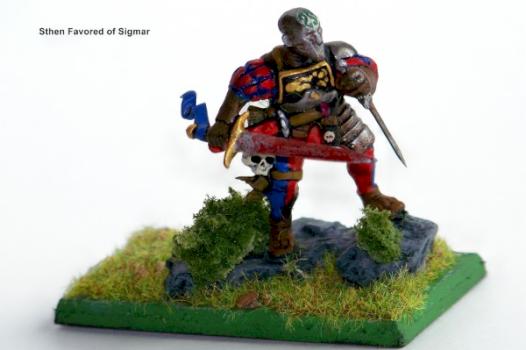 Captain Sthen - Favored of Sigmar by sherman1981