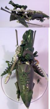 Eldar Archon on Jetbike by FrederTM