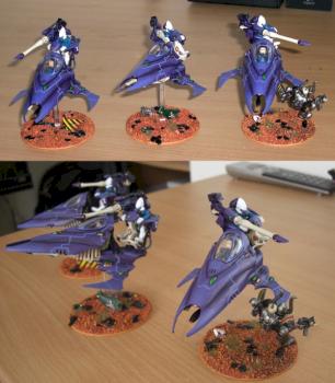 Eldar Vyper Jetbikes by Aryllon