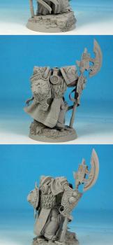 28mm / 30mm SF Knight greenstuff conversion/sculpture by Scibor
