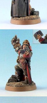 Imperial Guard Comissar by Bearded Russian