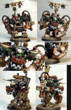 Ork Warlord Ghazghkull Thraka by petran