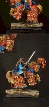 Warhammer Bretonnian Lord by rene