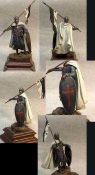 TEMPLAR KNIGHT, BANNERHOLDER. XII CENTURY by petran
