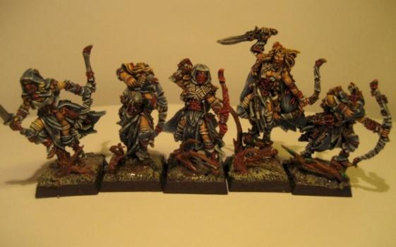 Wood Elves Way Watchers by trollslayer