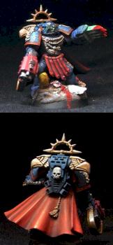 Ultramarine Captain by Darkezekiel