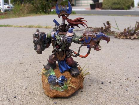 Black Reach Ork Warboss by Atrapos