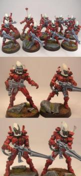 Eldar Guardian Squad by Pedòr