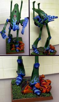 Eldar Dreadnaught by CaelynTek