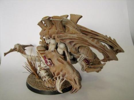 Tyranid Carnifex from desertic land by Scorpion Dart