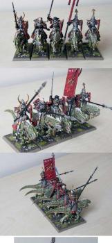 Dark Elves Cold One Knights by embee