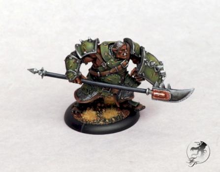 Warmachine Mercenary Ogren Bokur by Menelker