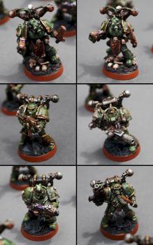 Nurgle, Death Guard, Plague Marine Squad 1, Immunda Ortus (Unclean Birth) by LuckyNo.5