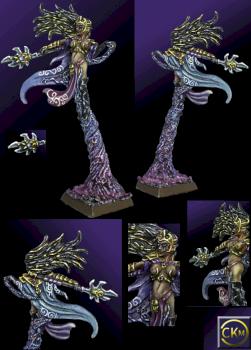 Dark priestess (28 mm) by Chasm Keeper