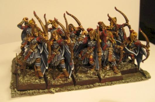 Wood Elves Warrios by trollslayer
