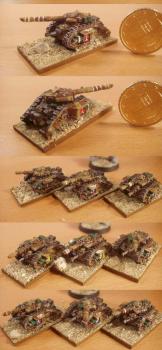 Epic (6mm) Imperial Guard - Leman Russ Company by Guthwine