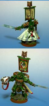 Dark Angels Space Marine Commander by thatguyjames