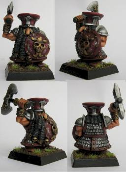 Chaos dwarf Warrior by Arekarkadiusz