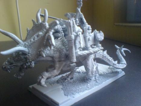 Lizardmen Stegadon by dogman1st