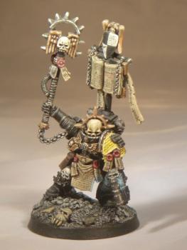 Brother Chaplain Jeremiah of the 4th Imperial Fist company by Kaleb Daark