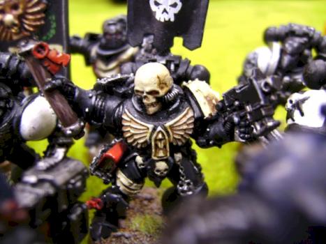 Black Templars Chaplin by Steel Legion