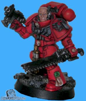 Blood Angels Sergeant by ArtFromGrave