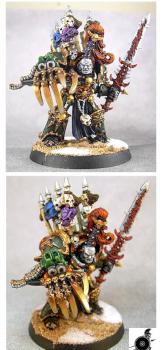 Abaddon the Despoiler by shield and spear