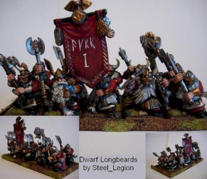 Dwarf Longbeards by Steel Legion