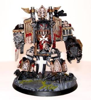 Black Templars Dreadnaught by ivincatania