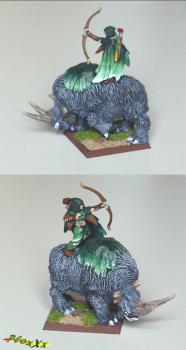 Convert of Wood Elves Glade Guard by PloxXx