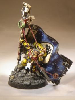 Brother Emmanuel of the 4th Imperial Fists Company by Kaleb Daark