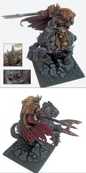 Converted chaos general on deamonic steed by Cinder