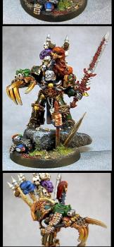 Abaddon the Despoiler (Now with better base) by shield and spear