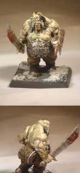 Ogre Bull Of the Dragon-Chewers tribe by Kaleb Daark
