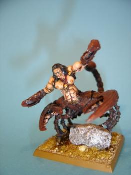 Tomb Kings Scorpion King by Txutxo