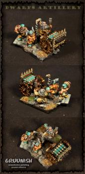 Dwarfs organ gun by Gruumsh