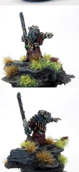 Skaven Commander with Warplock Musket by unbelieveruk