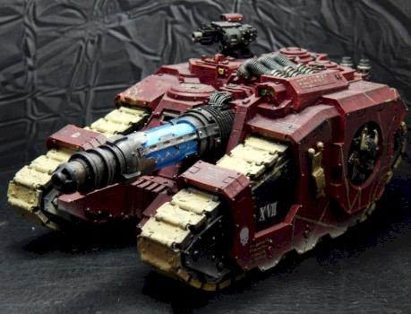 Word Bearer Sicaran Venator by Gizur