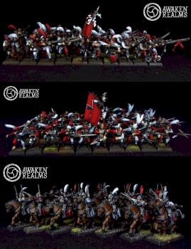 Warhammer Empire State Troops Handgunners / Halberdiers / Pistoliers by Awaken Realms