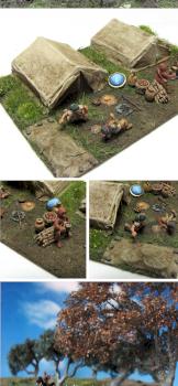 15mm Carthaginian Field Camp by DaggerAndBrush