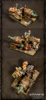 Dwarfs flame cannon by Gruumsh